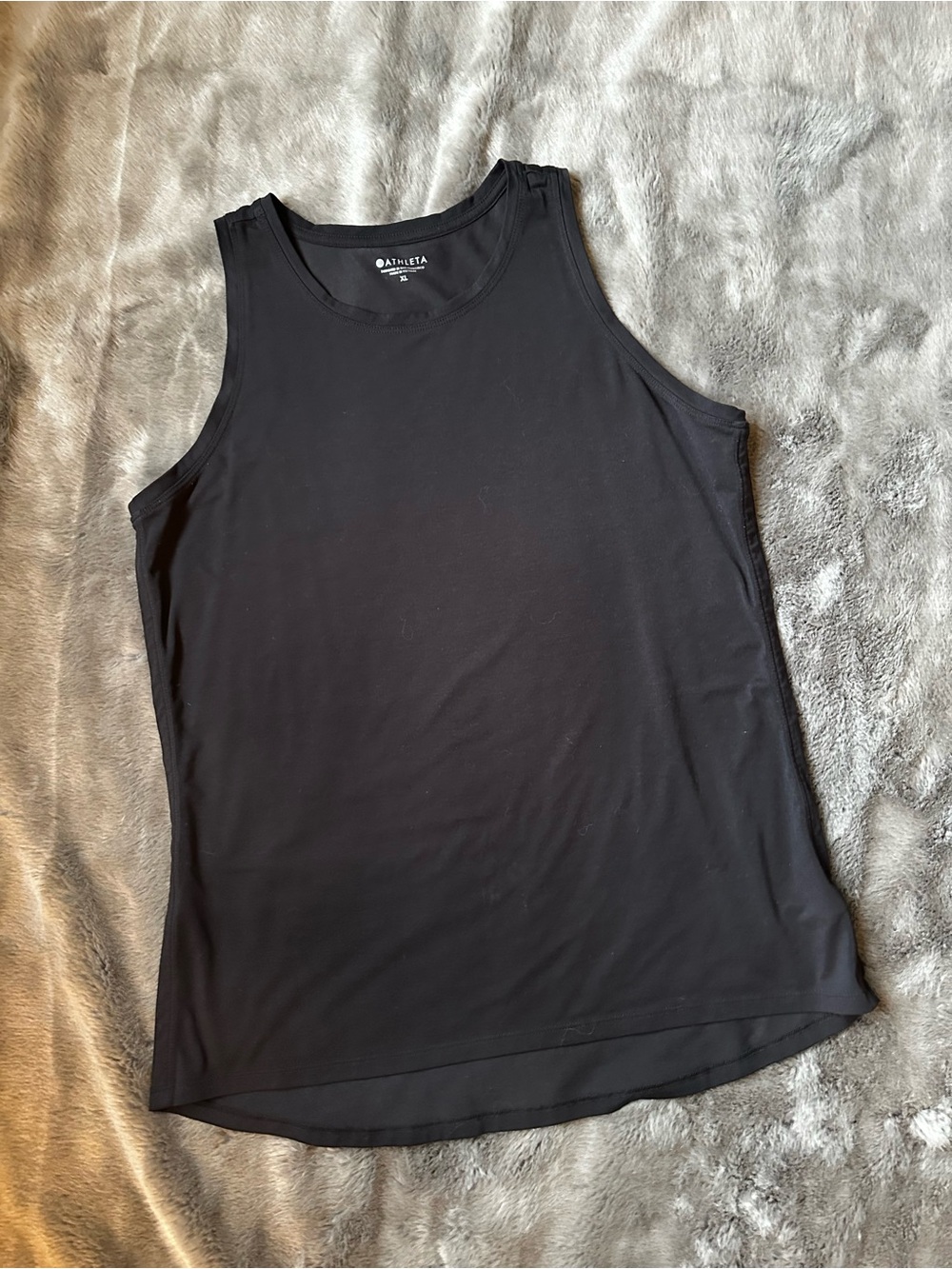 Athleta Black Performance Scoop-Neck Tank